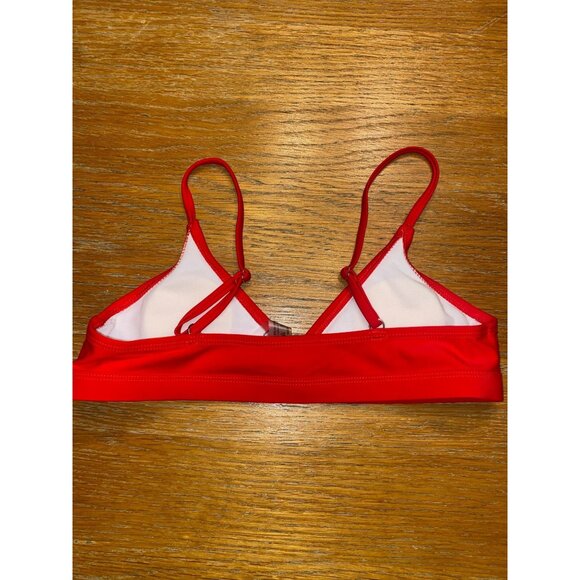 Red Triangle Bikini Set  Swimwear - Picture 4 of 4